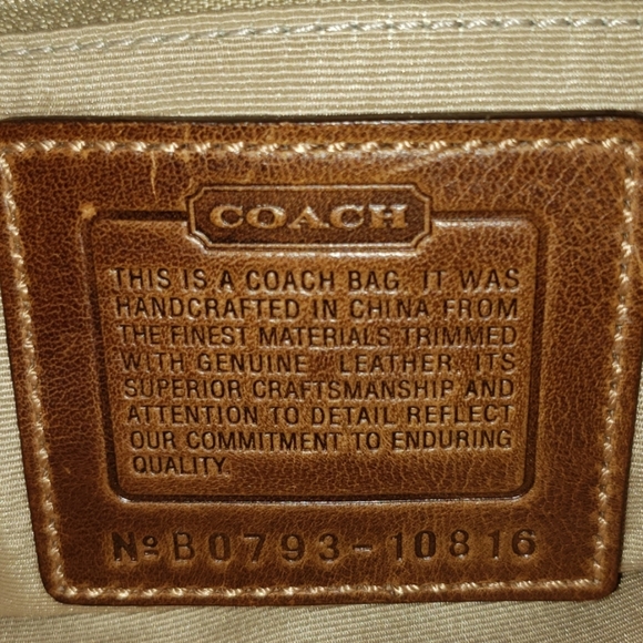 Coach Patchwork Animal Print Satchel - Picture 8 of 8